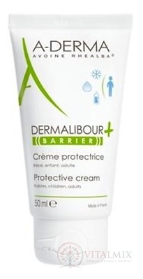 A-DERMA DERMALIBOUR+ BARRIER CREME PROTECTRICE ochranný krém na podrážděnou a narušenou pokožku 1x50 ml