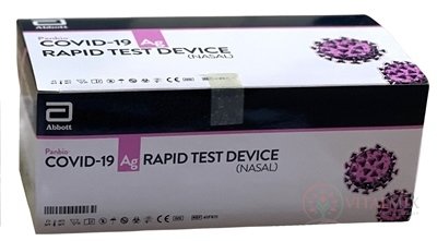 Abbott Panbio COVID-19 Ag RAPID TEST DEVICE sada pro nazální rychlotest 1x25 ks