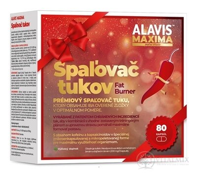 ALAVIS MAXIMA Spalovač tuků cps (Vánoce) 1x80 ks