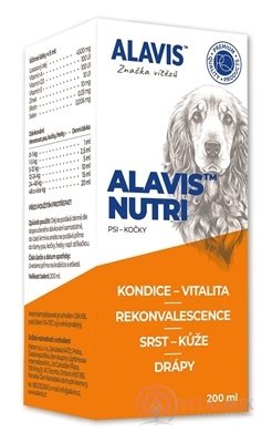 ALAVIS NUTRI olejová emulze pro psy, kočky a fretky 1x200 ml