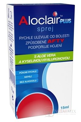 Aloclair PLUS sprej ústní sprej 1x15 ml