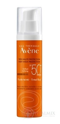 AVENE FLUIDE TEINTÉ SPF50+ (TRÈS HAUTE PROTECTION) tónovací fluid (velmi vysoká ochrana) 1x50 ml