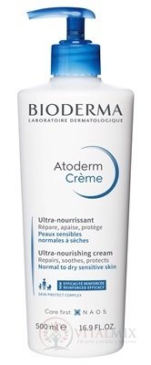 BIODERMA Atoderm Krém (V2) výživný tělový (inov.2021) 1x500 ml