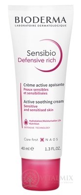 Bioderma Sensibio Defensive rich krém 1x40 ml