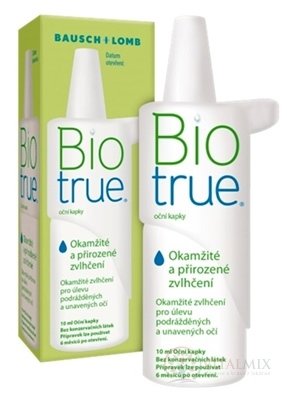 Biotrue oční kapky bez konzervačních látek 1x10 ml