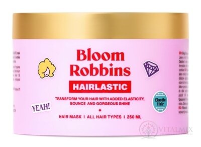 Bloom Robbins HAIRLASTIC HAIR MASK maska pro podporu elasticity vlasů 1x250 ml