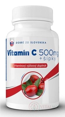 Dobré z CZ Vitamin C 500 mg + šipky tbl 1x30 ks