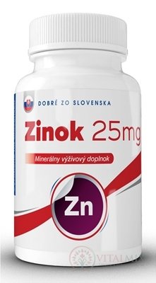 Dobré z SK Zinek 25 mg tbl 30+10 zdarma (40 ks)