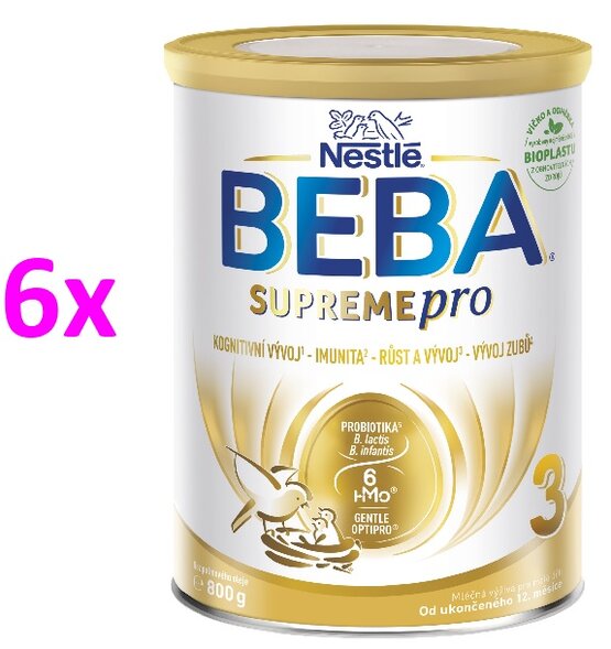 BEBA SUPREME PRO 3 6HM-O 6X800G