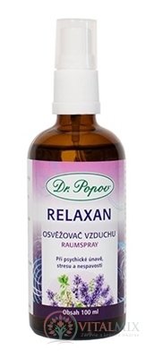 Dr. Popov RELAXAN osvěžovač vzduchu (stres a únava), rozprašovač 1x100 ml