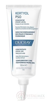 DUCRAY KERTYOL PSO CREME CONCENTRÉ koncentrovaná péče, u psoriázy 1x100 ml