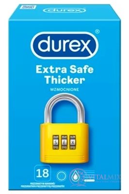 DUREX Extra Safe kondom 1x18 ks