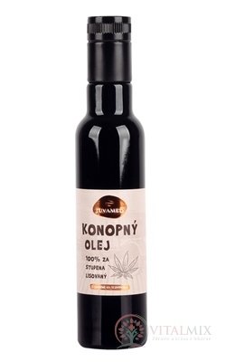 JUVAMED KONOPNÝ OLEJ 100% za studena lisovaný 1x250 ml