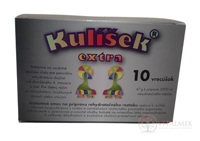 Kulíšek extra prášek pro přípravu nápoje v sáčcích 10x6,7 g