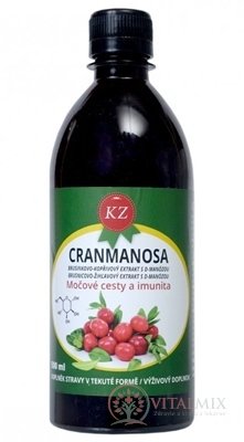 KZ CRANMANOSA Močové cesty a imunita tekutina 1x500 ml