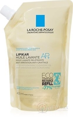 LA ROCHE-POSAY LIPIKAR HUILE LAVANTE AP+ náhradní náplň 1x400 ml