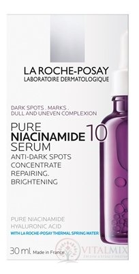 LA ROCHE-POSAY NIACINAMIDE 10 SERUM sérum proti tmavým skvrnám 1x30 ml