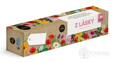 LEROS Z LÁSKY 3 druhy čajů po 20 sáčcích (90 g), 1x1 set