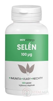 MOVit Selen 100 µg tbl 1x120 ks