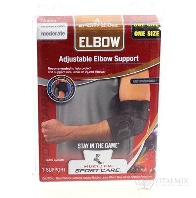 Mueller Adjustable Elbow Support bandáž na loket 1x1 ks