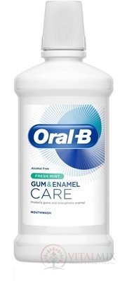 Oral-B GUM &amp; ENAMEL CARE Fresh mint ústní voda 1x500 ml