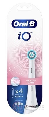 Oral-B iO GENTLE CARE White čistící náhradní hlavice 1x4 ks