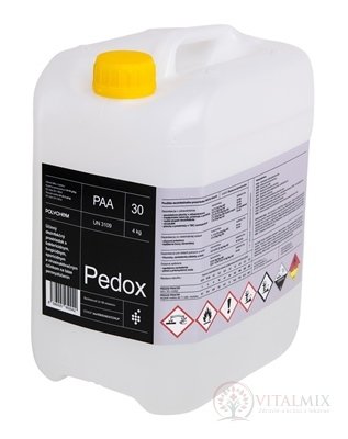 PEDOX PAA/30 dezinfekční prostředek 1x4 kg