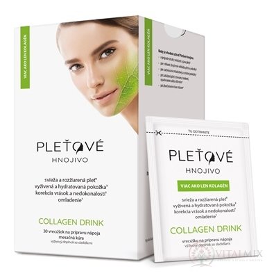 Pleťové hnojivo collagen drink sáčky (po 8 g) 1x30 ks