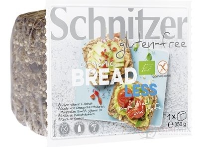 Schnitzer BREAD LESS BIO chléb vícezrnný, bez lepku 1x350 g