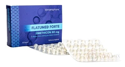 Slovakiapharm FLATUMED FORTE 80mg cps 1x50 ks