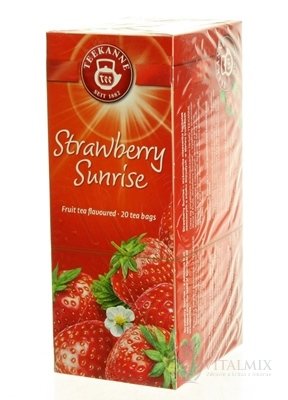 TEEKANNE WOF STRAWBERRY SUNRISE ovocně-bylinný čaj 20x2,5 g (50 g)