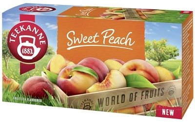 TEEKANNE WOF SWEET PEACH ovocně-bylinný čaj 20x2,25 g (45 g)