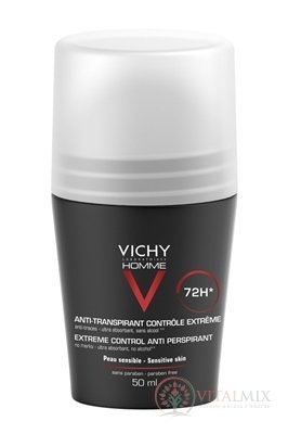 VICHY HOMME DEO ROLL-ON INT.PROTI NADM.POTENIU 48H (M6633402) 1x50 ml