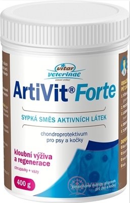 VITAR Veterinae Artivit Forte sypká směs 1x400 g