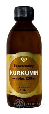 Zdravý svět Lipozomální KURKUMIN 1x200 ml