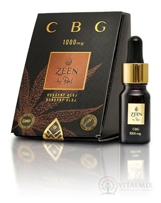 ZEEN by Roal CBG 1000 mg konopný olej pro ústní hygienu 1x10 ml