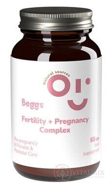 Beggs FERTILITY + PREGNANCY COMPLEX cps (pro vývoj plodu) 1x60 ks