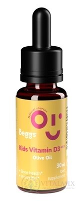 Beggs Kids VITAMIN D3 400 IU Olive Oil kapky 1x30 ml