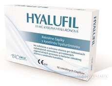 BIOfaktor HYALUFIL rektální čípky s obsahem kyseliny hyaluronové 1x10 ks