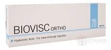 BioVisc ORTHO 1% inj viskoelastický roztok kyseliny hyaluronové 10mg / ml (inov.2019) 1x2 ml