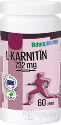 EDENPharma L-KARNITIN 732 mg tbl 1x60 ks