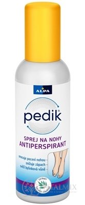 Pedíků ANTIPERSPIRANT SPREJ NA NOHY 1x150 ml