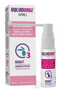 VULVOVAGI sprej na vaginální záněty, infekce, OzoilE 1x20 ml