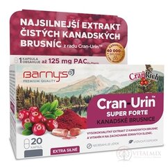 BARNY&#39;S CRAN-urinál SUPER Forte cps 1x20 ks