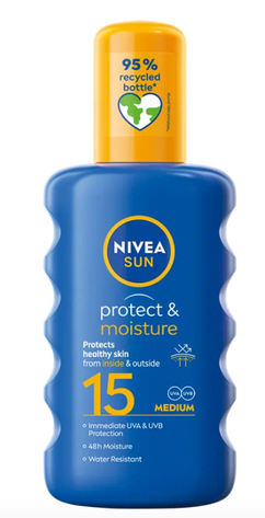 NIVEA SUN HYDRATAČNÍ SPREJ NA OPALOVÁNÍ OF 15