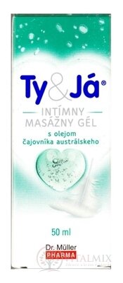 Dr. Müller Ty&amp;Já INTIMNÍ MASÁŽNÍ GEL s olejem čajovníku australského 1x50 ml