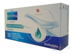 Fytofontana GYNTIMA Probiotica Vaginální čípky (inov.2019) 1x10 ks