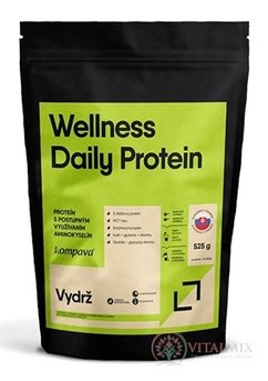 Kompava WELLNESS PROTEIN Daily prášek, příchuť kokos a čokoláda, 1x525 g