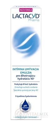 LACTACYD Pharma pro dlouhotrvající hydrataci 40+ intimní mycí emulze 1x250 ml