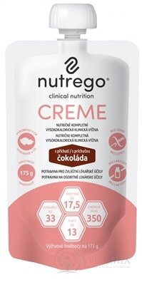 Nutrego CREME s příchutí čokoláda 12x175 g (2100 g)